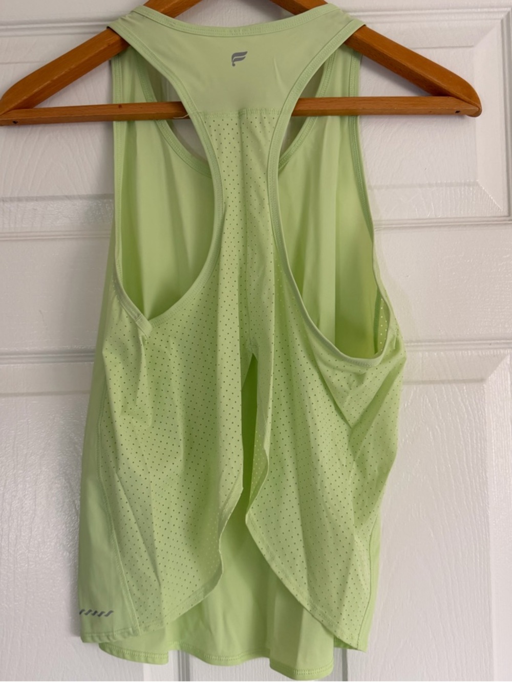 Fabletics Light Lime Performance Tank Size S - Picture 7 of 8